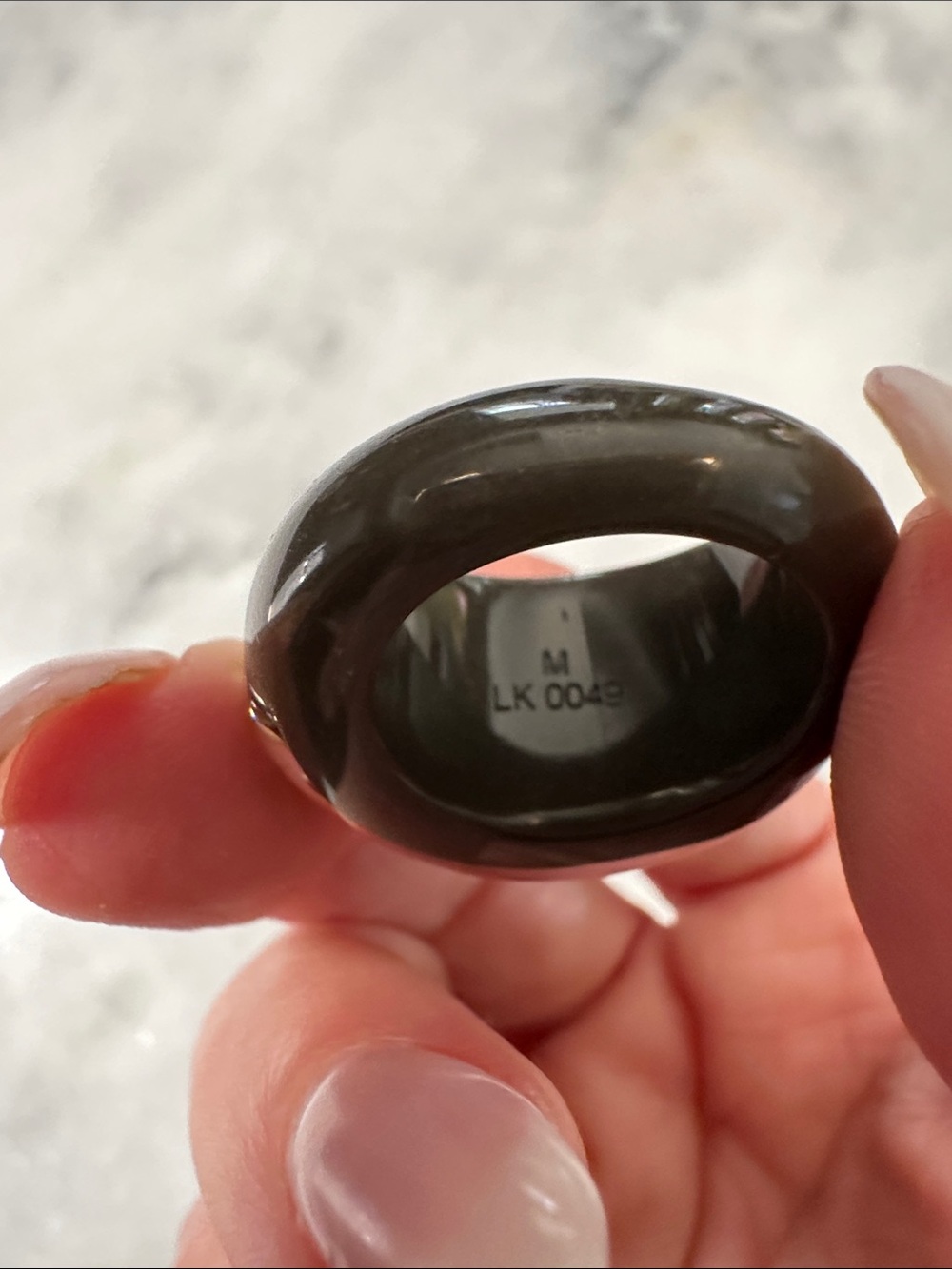 Louis Vuitton Monogram Inclusion Ring - Picture 9 of 9